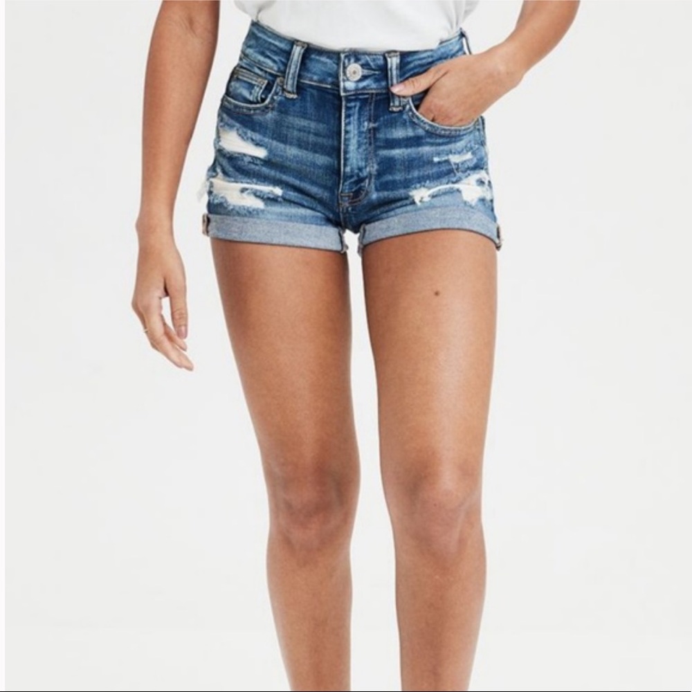 AE Ne(x)t level curvy high-waisted short short